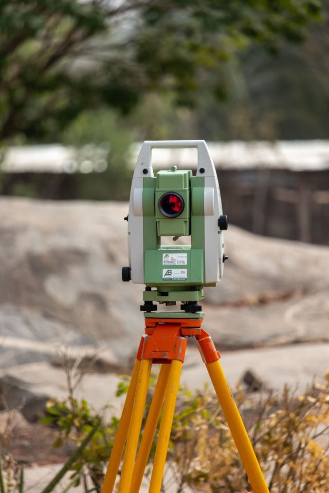 Survey instrument capturing existing conditions